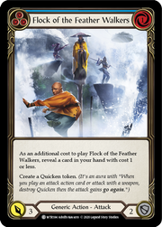Flock of the Feather Walkers (Blue) [WTR184] Unlimited Edition Normal Flesh And Blood Single Flesh And Blood   