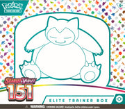Pokémon Scarlet and Violet: 151 Elite Trainer Box Pokemon Sealed Pokémon   