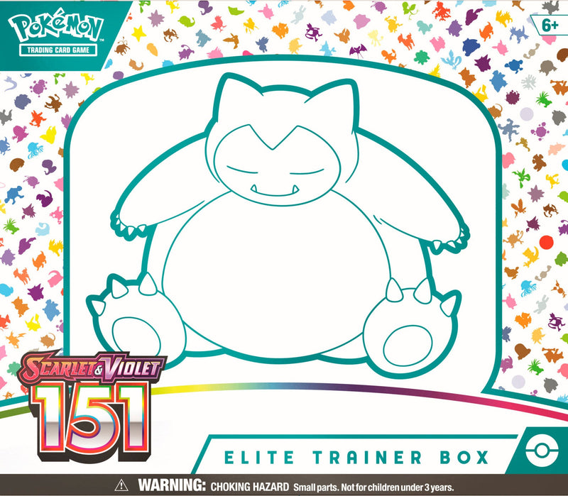 Pokémon Scarlet and Violet: 151 Elite Trainer Box Pokemon Sealed Pokémon   