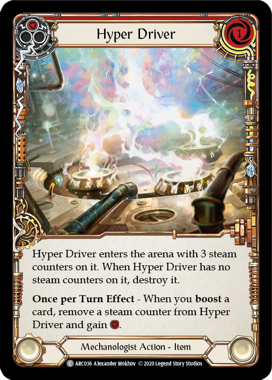 Hyper Driver [ARC036] Unlimited Edition Normal Flesh And Blood Single Flesh And Blood   