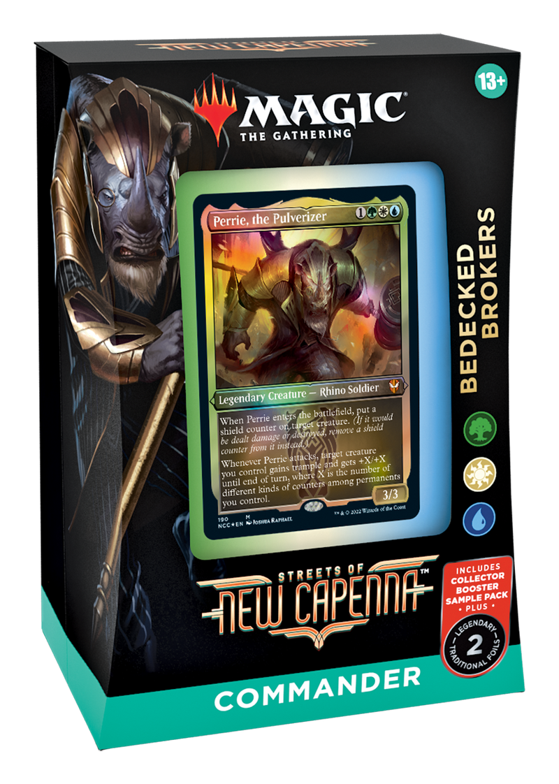 MTG Streets of New Capenna - Commander Deck (Bedecked Brokers) MTG Sealed Magic: The Gathering   