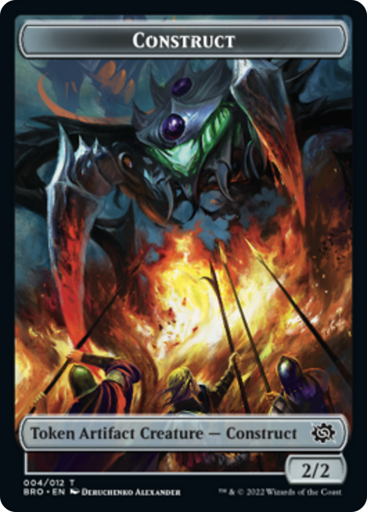 Construct Token (004) [Tokens] The Brothers' War Tokens MTG Single Magic: The Gathering