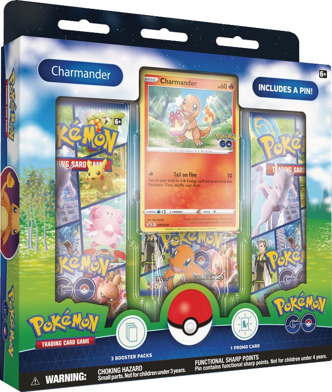 Pokémon GO Pin Collection (Charmander) Pokemon Sealed Pokémon   
