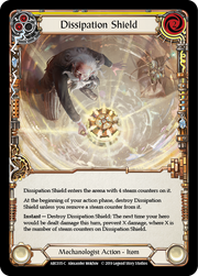 Dissipation Shield [ARC035-C] 1st Edition Rainbow Foil Flesh And Blood Single Flesh And Blood   