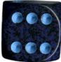 Chessex: Cobalt Speckled 36Ct D6 Dice Set 12mm Dice & Gaming Accessories Chessex