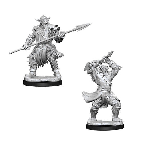 Critical Role Unpainted Miniatures: W1 Bugbear Fighter (Male) Unpainted Miniatures WizKids