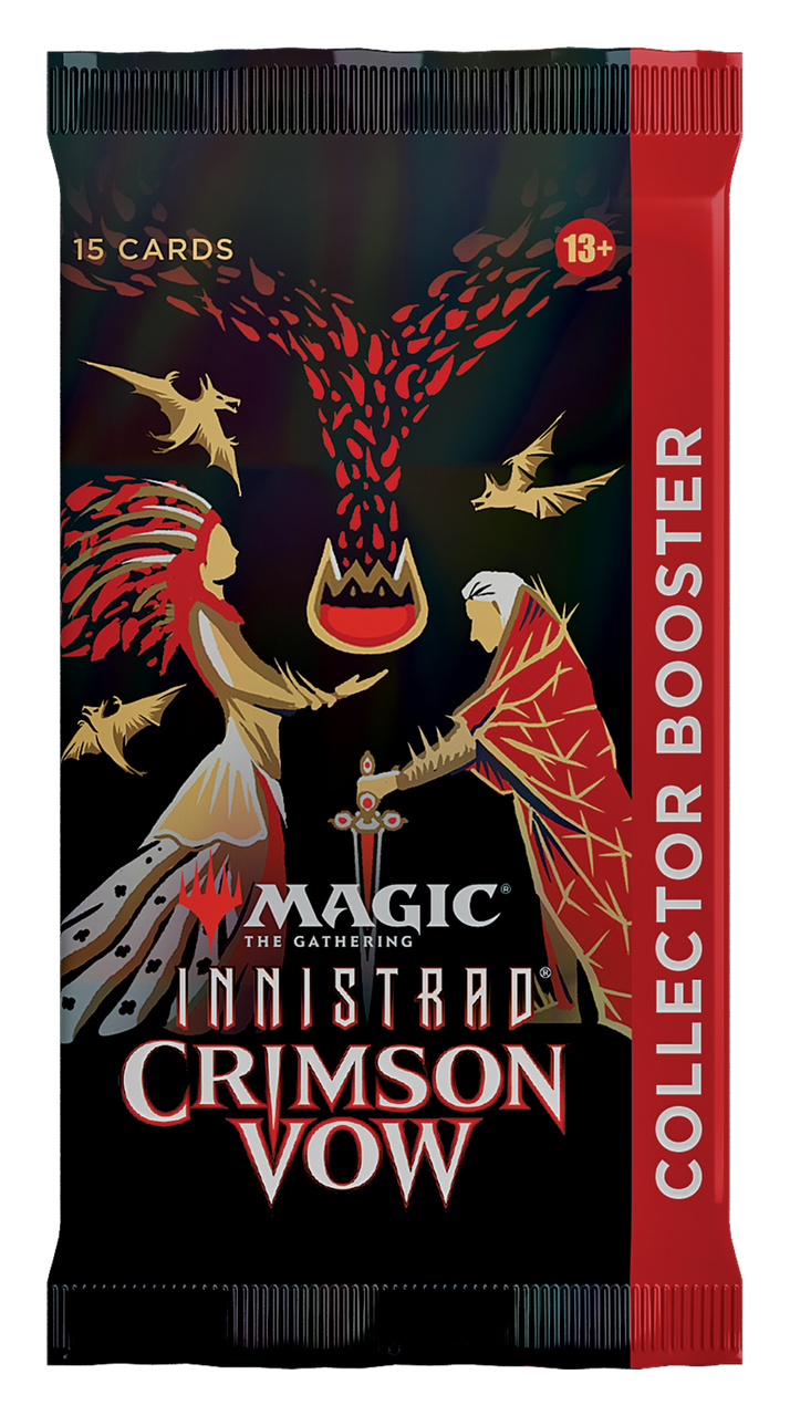 MTG Innistrad: Crimson Vow Collector Booster Pack MTG Sealed Wizards of the Coast   