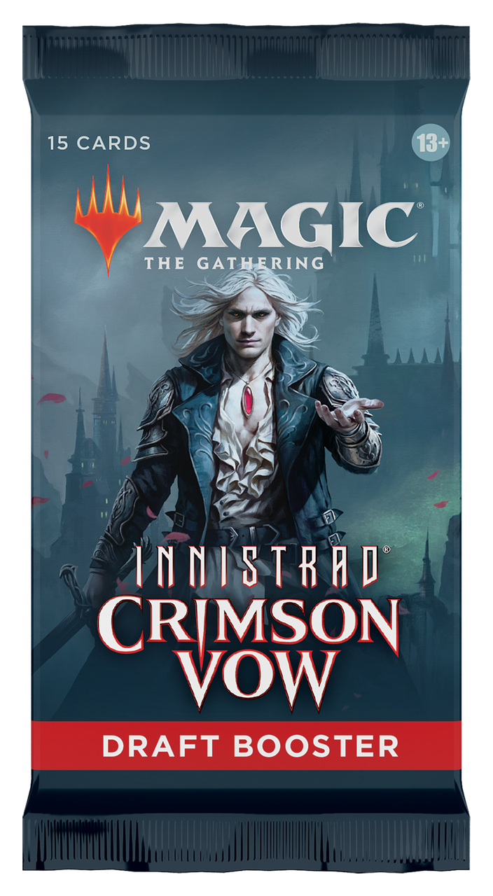 MTG Innistrad: Crimson Vow Draft Booster Pack MTG Sealed Wizards of the Coast   