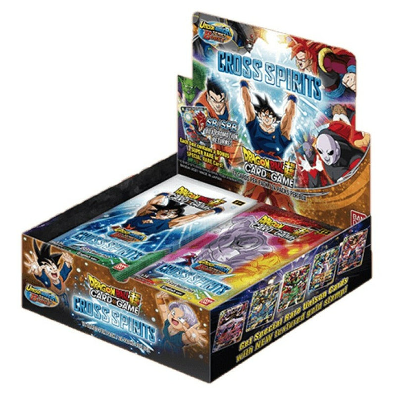 Dragon Ball Super Cross Spirits Booster Box Display Dragon Ball Super Sealed Bandai   