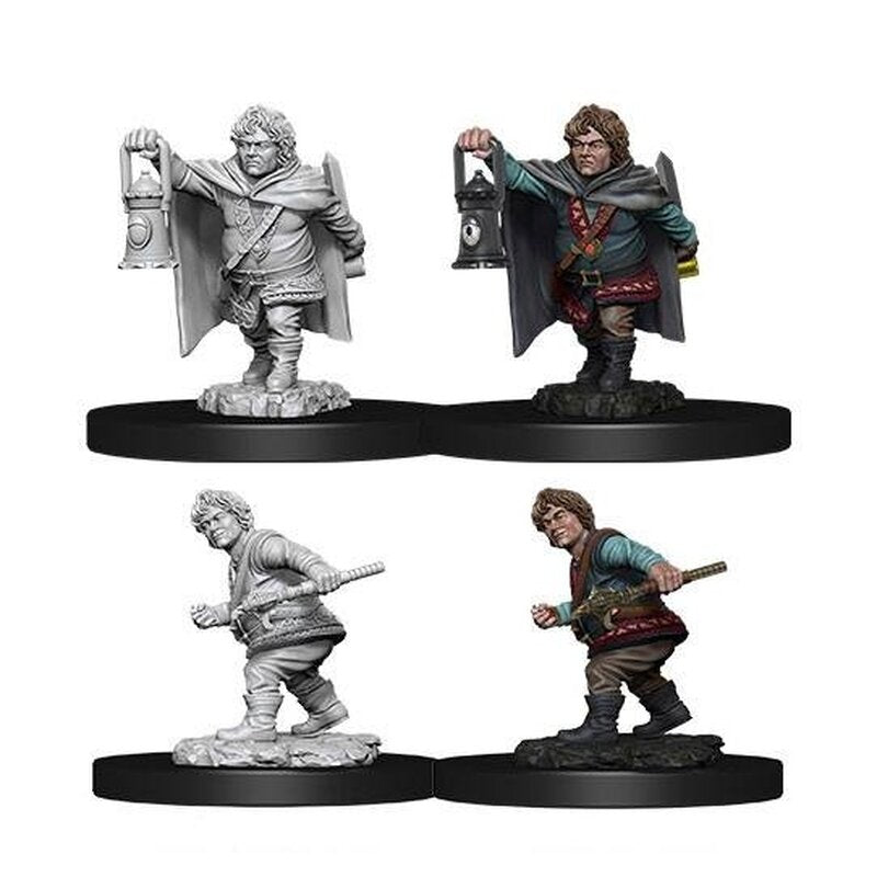 D&D Nolzur's Marvelous Miniatures: W11 Halfling Rogue Unpainted Miniatures WizKids