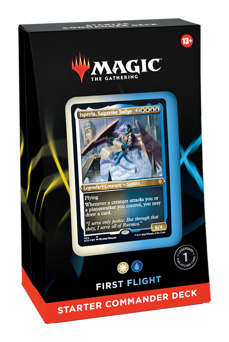 MTG Starter Commander Deck: First Flight MTG Sealed Magic: The Gathering   