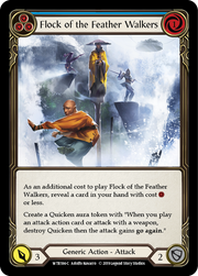 Flock of the Feather Walkers (Blue) [WTR184-C] Alpha Print Normal Flesh And Blood Single Flesh And Blood   