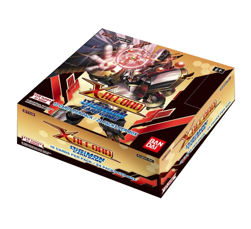 Digimon X Record Booster Box [BT09] Digimon Sealed Digimon   