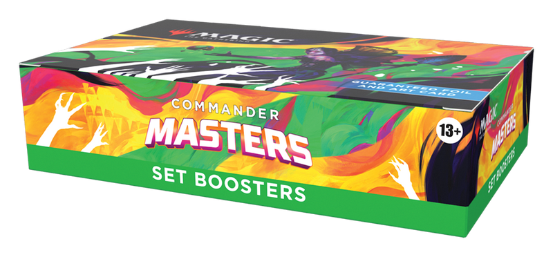 MTG Commander Masters - Set Booster Box MTG Sealed Magic: The Gathering   