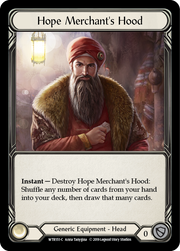 Hope Merchant's Hood [WTR151-C] Alpha Print Normal Flesh And Blood Single Flesh And Blood   
