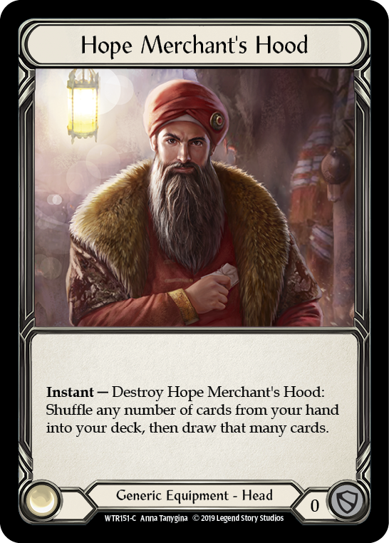 Hope Merchant's Hood [WTR151-C] Alpha Print Normal Flesh And Blood Single Flesh And Blood   