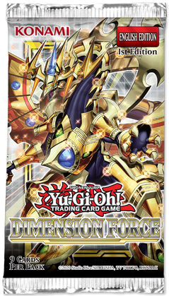 Dimension Force - Booster Pack (1st Edition)  Yu-Gi-Oh! Yugioh Sealed Taps Games Edmonton Alberta