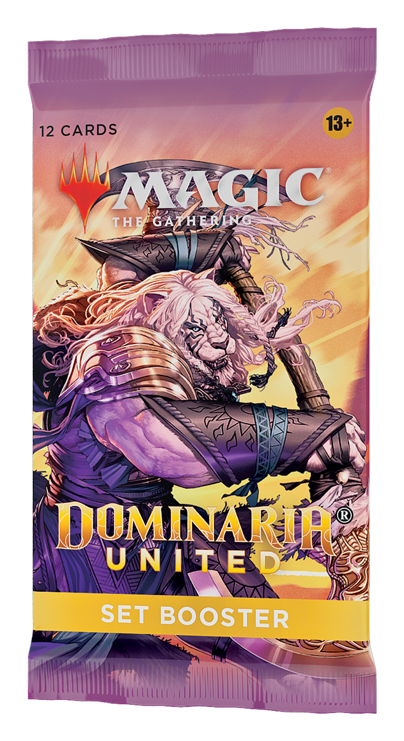 MTG Dominaria United - Set Booster Pack MTG Sealed Magic: The Gathering   