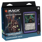 MTG Warhammer 40,000 Commander Deck - Necron Dynasties MTG Sealed Magic: The Gathering   