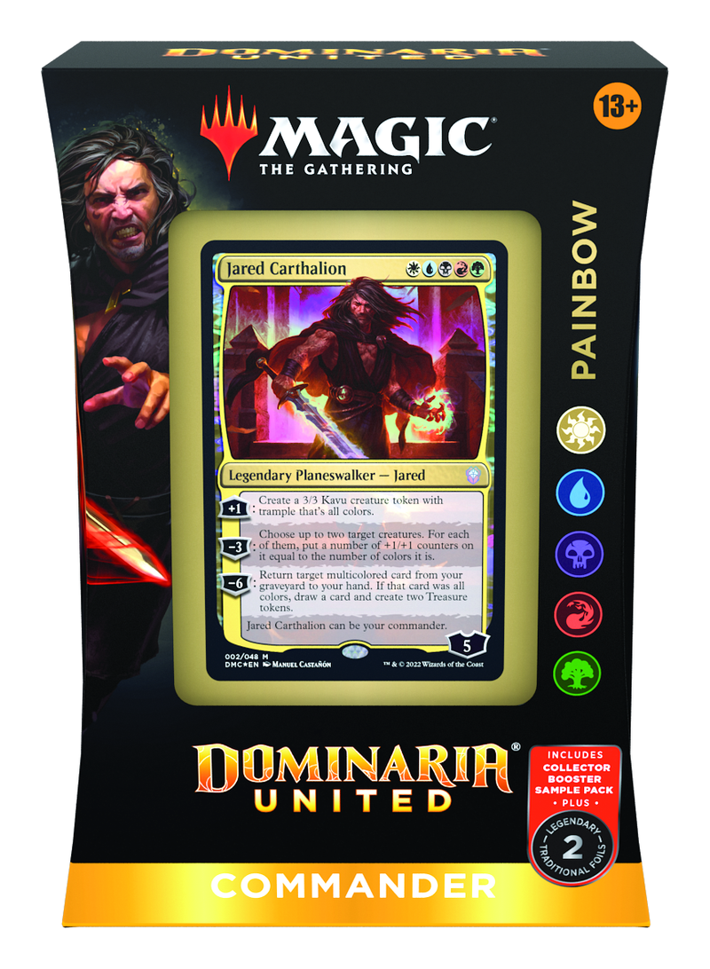 MTG Dominaria United - Commander Deck (Painbow) MTG Sealed Magic: The Gathering   