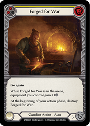 Forged for War [WTR046-S] Alpha Print Normal Flesh And Blood Single Flesh And Blood   