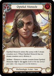 Optekal Monocle [ARC037-C] 1st Edition Normal Flesh And Blood Single Flesh And Blood   