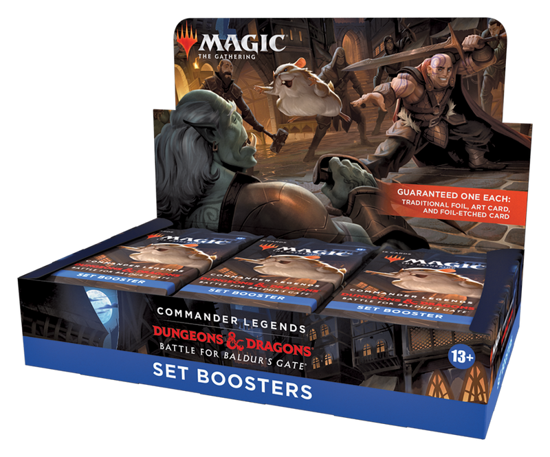 MTG Commander Legends: Battle for Baldur's Gate - Set Booster Box MTG Sealed Magic: The Gathering   