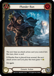 Plunder Run (Blue) [ARC172-R] 1st Edition Normal Flesh And Blood Single Flesh And Blood   