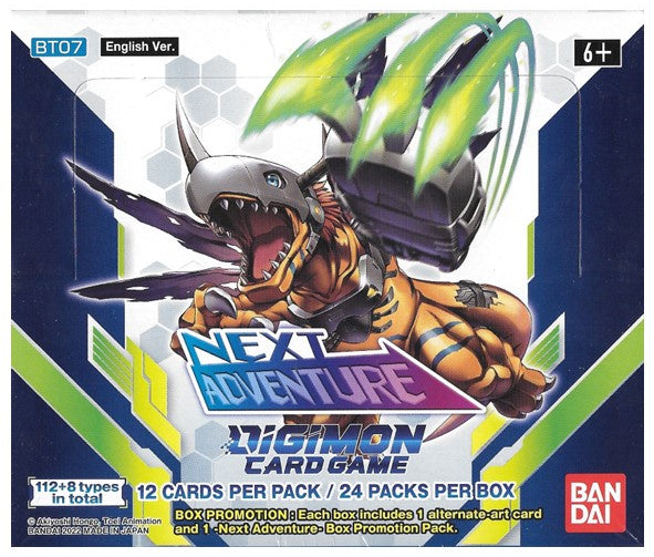 Digimon The Next Adventure Booster Box [BT07] Digimon Sealed Digimon   