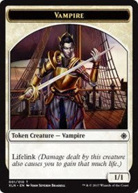 Vampire // Treasure Double-Sided Token [Tokens] Ixalan Tokens MTG Single Magic: The Gathering