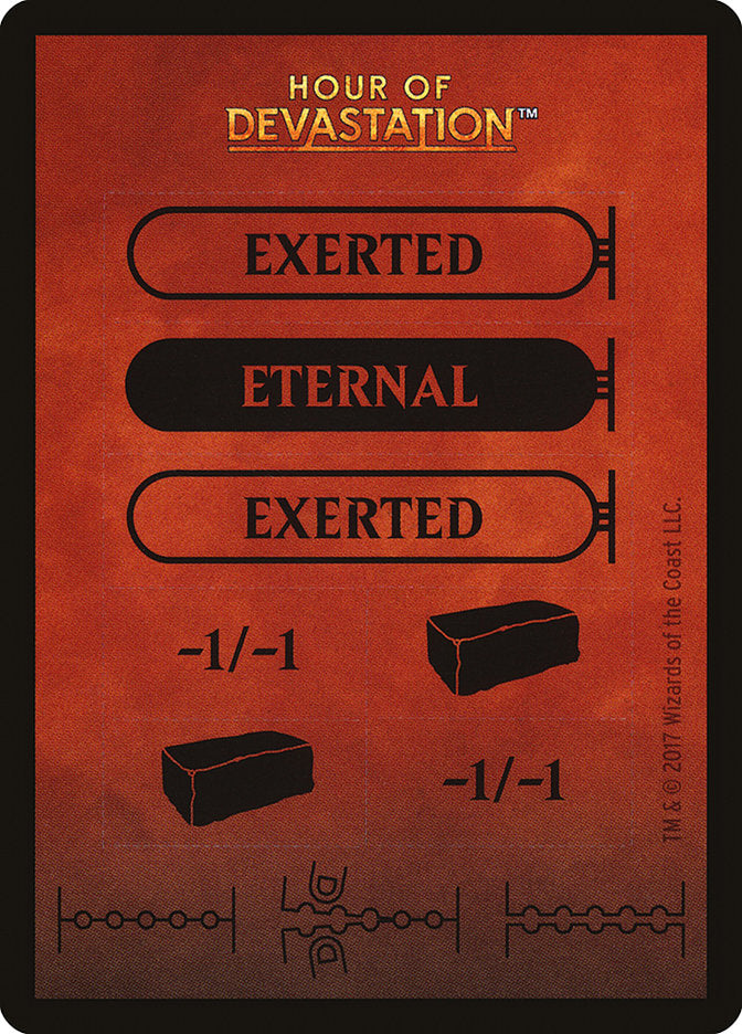 Punchcard (With Copyright Symbol) [Tokens] Hour of Devastation Tokens MTG Single Magic: The Gathering