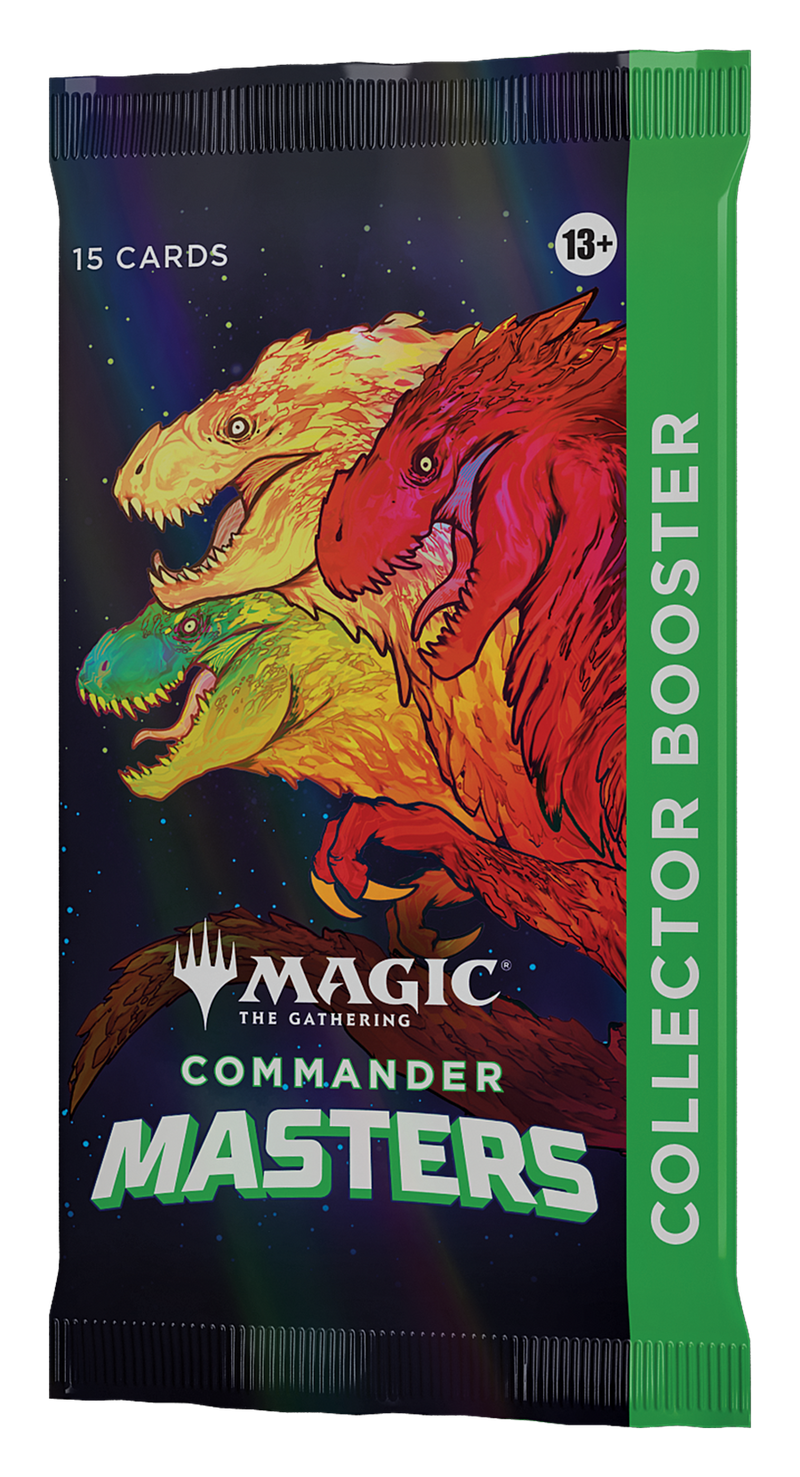 MTG Commander Masters Collector Booster Pack MTG Sealed Magic: The Gathering   