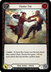 Fluster Fist (Red) [WTR086] Unlimited Edition Normal Flesh And Blood Single Flesh And Blood   