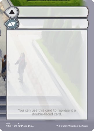 Helper Card (9/9) [Tokens] Strixhaven: School of Mages Tokens MTG Single Magic: The Gathering