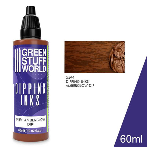 Green Stuff World: Dipping Inks - Amberglow Model Tools & Glue Green Stuff World