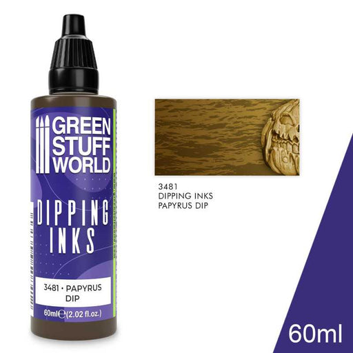 Green Stuff World: Dipping Inks - Papyrus Model Tools & Glue Green Stuff World