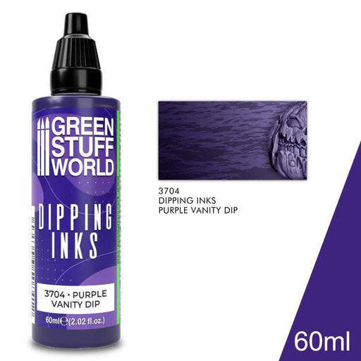 Green Stuff World: Dipping Inks - Purple Vanity Model Tools & Glue Green Stuff World