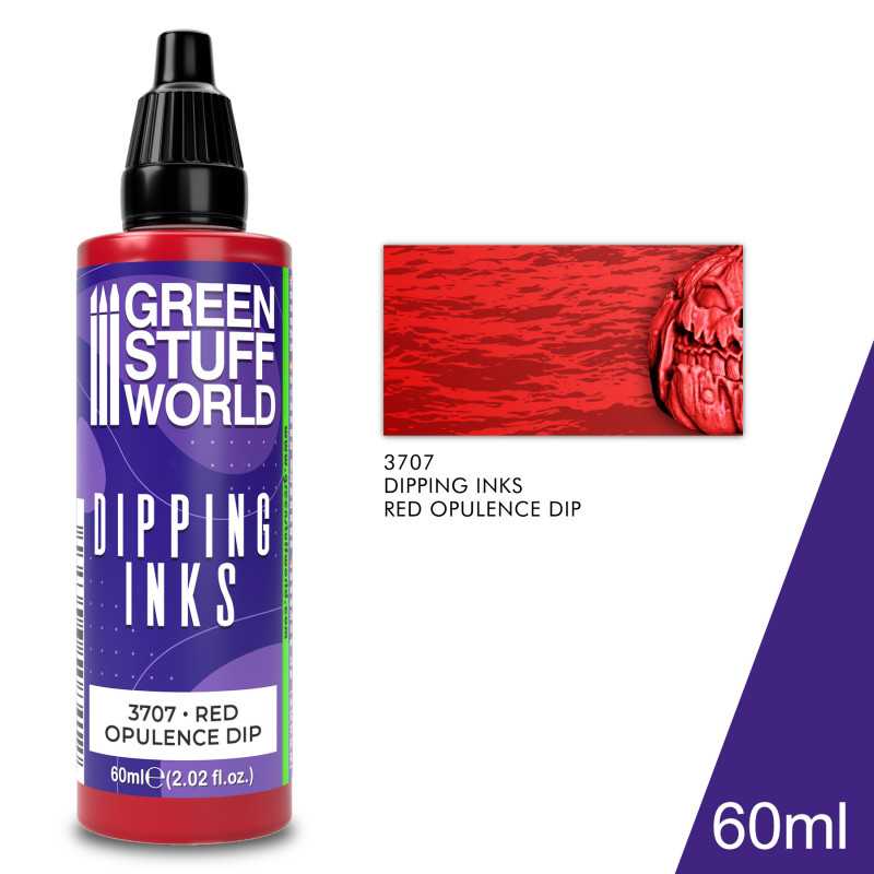 Green Stuff World: Dipping Inks - Red Opulence Model Tools & Glue Green Stuff World