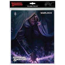 Ultra Pro: Class Folio with Stickers - "Warlock" Dungeons & Dragons Tabletop RPGs Ultra Pro