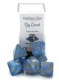 Gate Keeper Games: Sky Current Halfsies: 7-Die set Dice & Gaming Accessories Gate Keeper Games