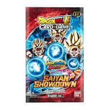 DragonBall Super: Saiyan Showdown Booster Pack Dragon Ball Super Sealed Bandai   