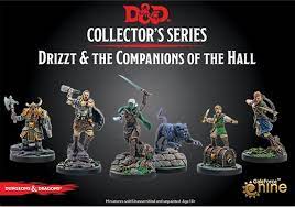 D&D Forgotten Realms: The Legend of Drizzt - Companions of the Hall RPG Miniatures Gale Force Nine   