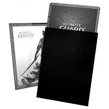 Ultimate Guard: Katana Standard Sleeves - Black 100Ct Card Sleeves Ultimate Guard