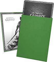 Ultimate Guard: Katana Standard Sleeves - Green 100Ct Card Sleeves Ultimate Guard