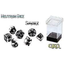 Gate Keeper Games: Neutron Smoke 7-Die set Dice & Gaming Accessories Gate Keeper Games