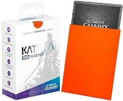 Ultimate Guard: Katana Standard Sleeves - Orange 100Ct Card Sleeves Ultimate Guard