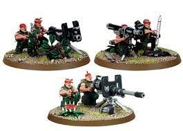 Astra Militarum: Catachan Heavy Weapons Squad (WO) Warhammer 40k Games Workshop   