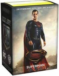 Dragon Shield: Matte Art Sleeves - "Superman (Justice League)" DC Comics 100Ct Card Sleeves Dragon Shield