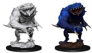 D&D Nolzur's Marvelous Miniatures: W12.5 Blue Slaad Unpainted Miniatures WizKids