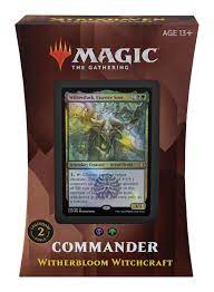 MTG Strixhaven Commander Deck: Witherbloom Witchcraft MTG Sealed Wizards of the Coast   